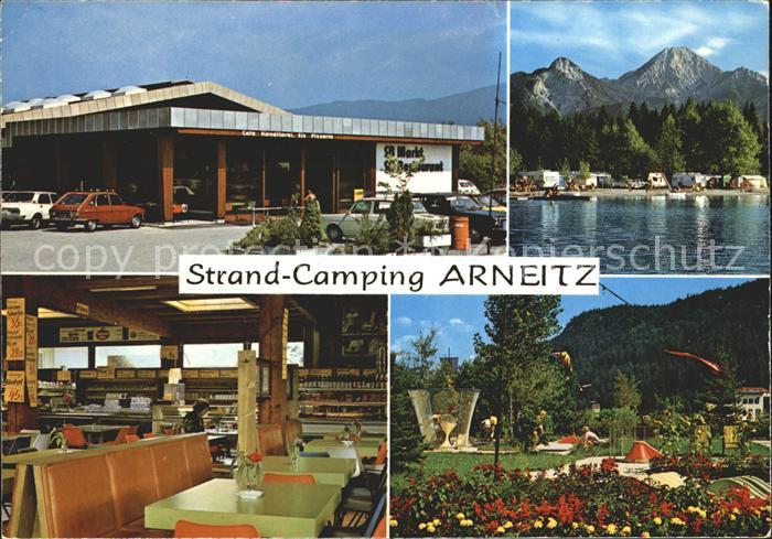 Faak am See Finkenstein Strand Camping Arneitz Ostufer