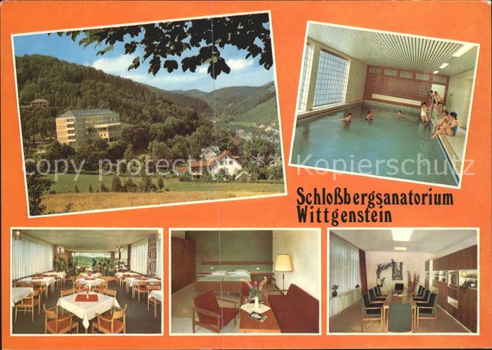 Laasphe Bad Schlossbergsanatorium Wittgenstein