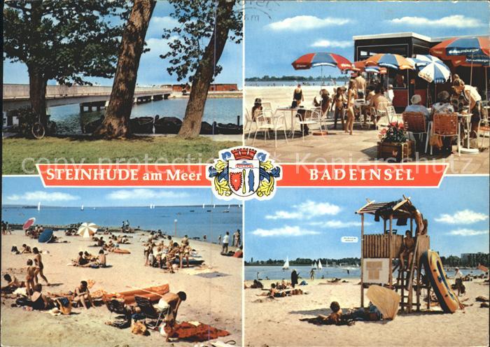 Steinhuder Meer Badeinsel Strand Cafe Bruecke