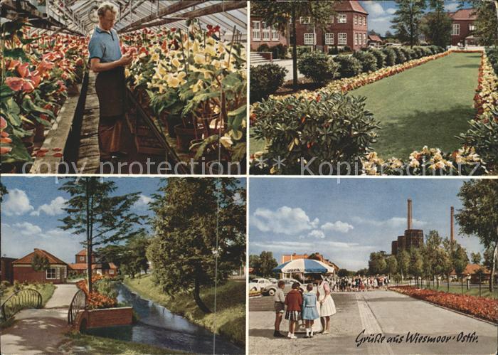 Wiesmoor Garten Bruecke Strasse