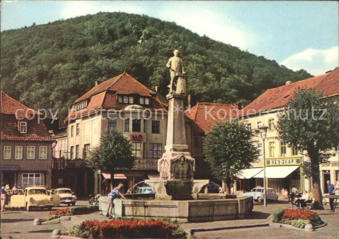 Suhl Thueringer Wald Waffenschmiede Denkmal Domberg