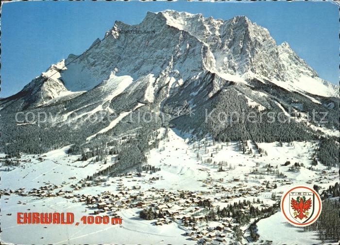 Ehrwald Tirol Tiroler Zugspitzbahn
