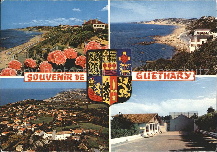 Guethary Plage Eglise Guethary Fronton Mairie