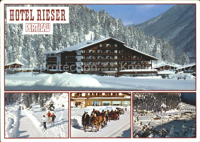 Pertisau Achensee Hotel Rieser Pferdeschlittenfahrt