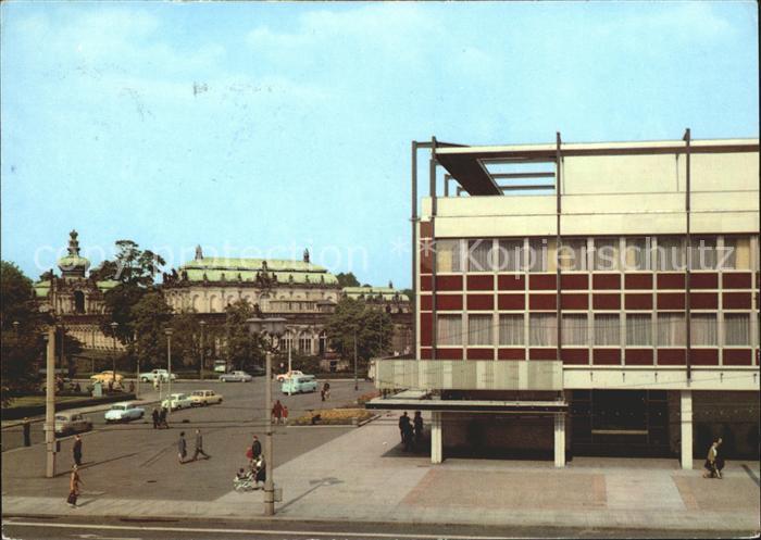 DRESDEN Elbe HO Gaststaette am Zwinger