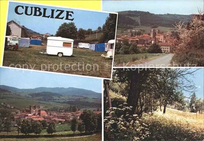 Cublize Campingplatz Teilansichten