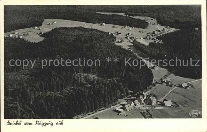 Lamm Kniebis Kurhaus Fliegeraufnahme