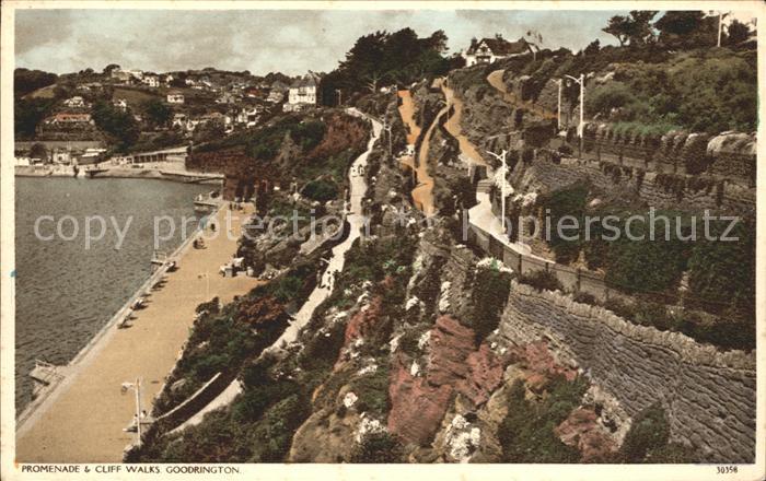 Goodrington-with-Roselands Promenade und Cliff