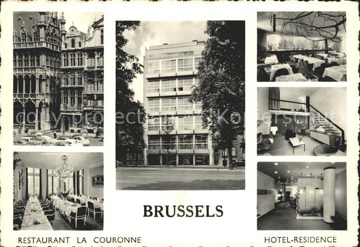 Brussels Restaurant La Couronne Hotel Residence
