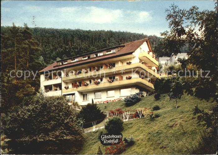 Wildbad Schwarzwald Gaestehaus Rothfuss