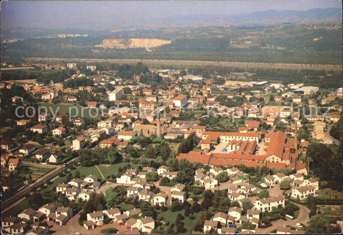 Serezin-du-Rhone Fliegeraufnahme