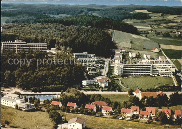 Bad Driburg Fliegeraufnahme Sanatorium Berlin BfA