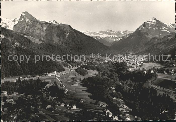 Montriond Fliegeraufnahme