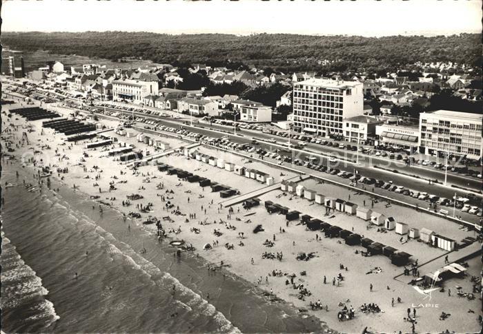 Saint Jean de Monts Fliegeraufnahme Strand
