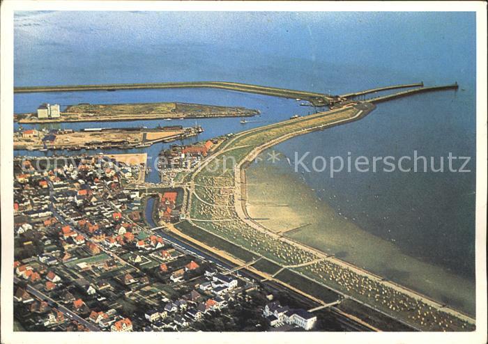 Buesum Nordseebad Fliegeraufnahme