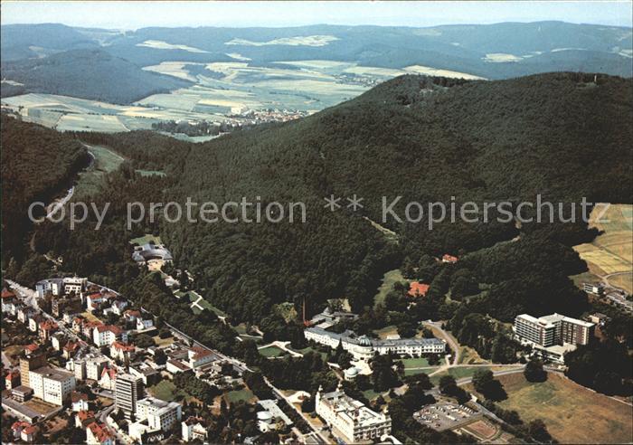 Bad Wildungen Fliegeraufnahme mit Reinhardshausen