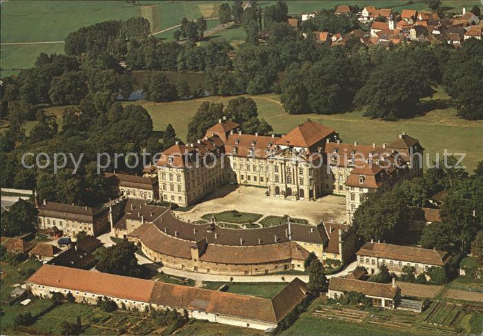 Pommersfelden Fliegeraufnahme Schloss Weissenstein