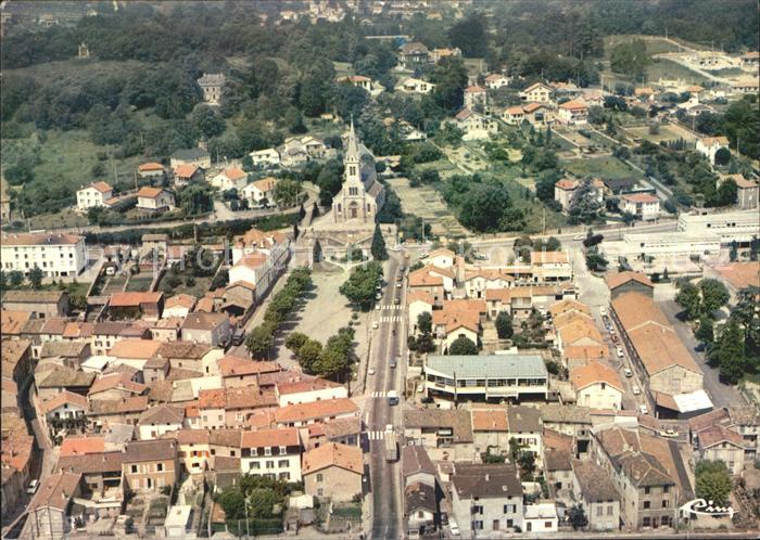 Vernaison Fliegeraufnahme