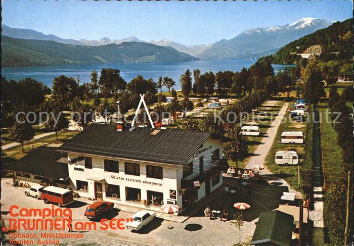 Doebriach Millstaettersee Camping Brunner
