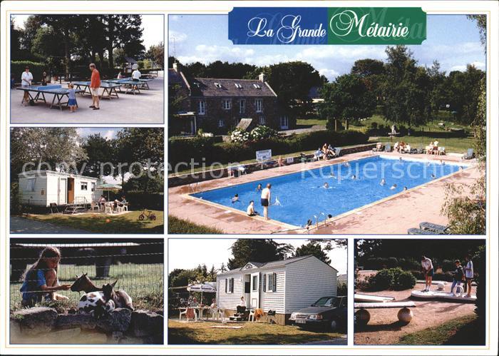 Carnac Morbihan La Grande Metairie Camping Schwimmbad Minigolf