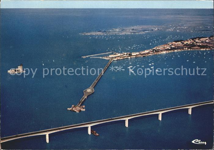 Bourcefranc-le-Chapus Fliegeraufnahme Pont d`Oleron