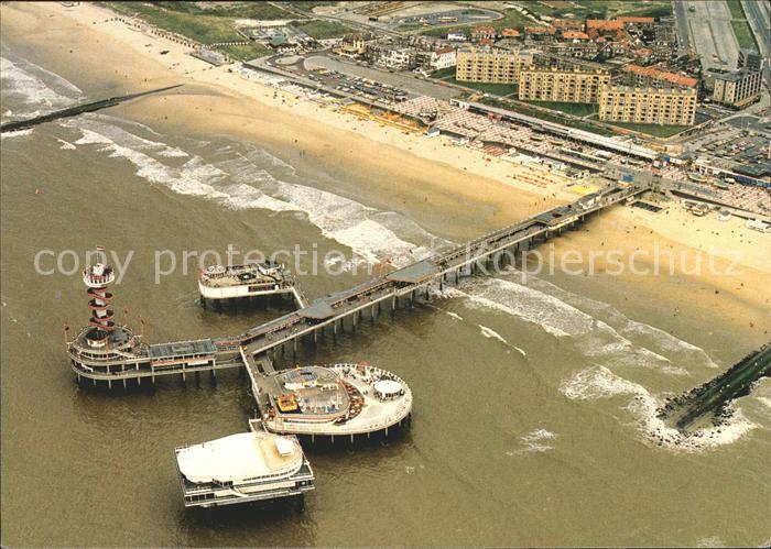 Scheveningen Fliegeraufnahme Pier Luchtopname