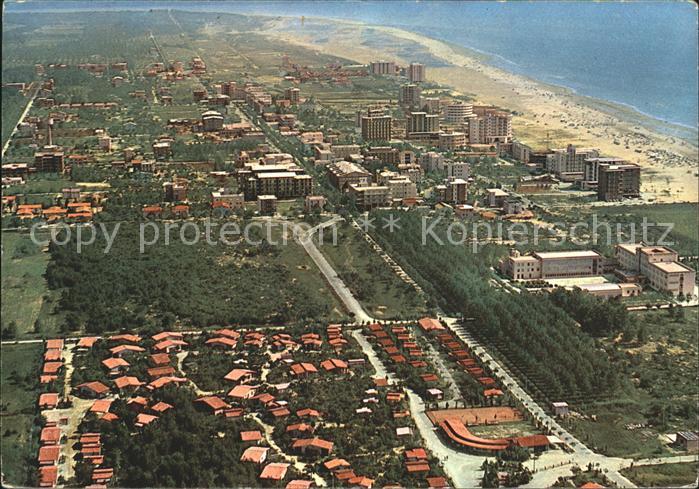 Bibione Fliegeraufnahme Lido