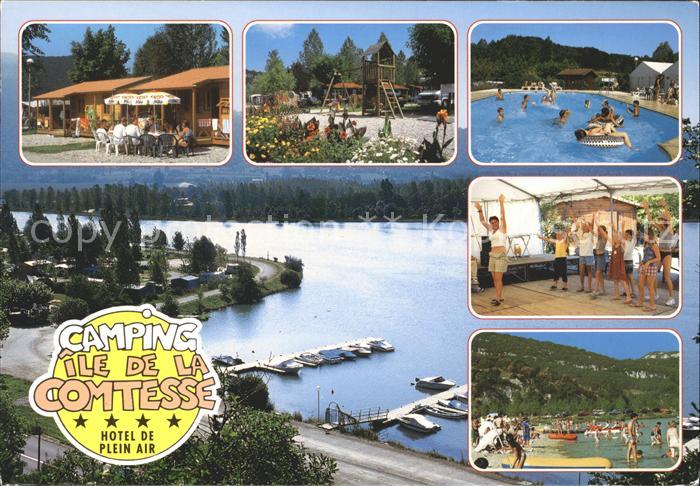 Murs-et-Gelignieux Camping Ile de la Comtesse