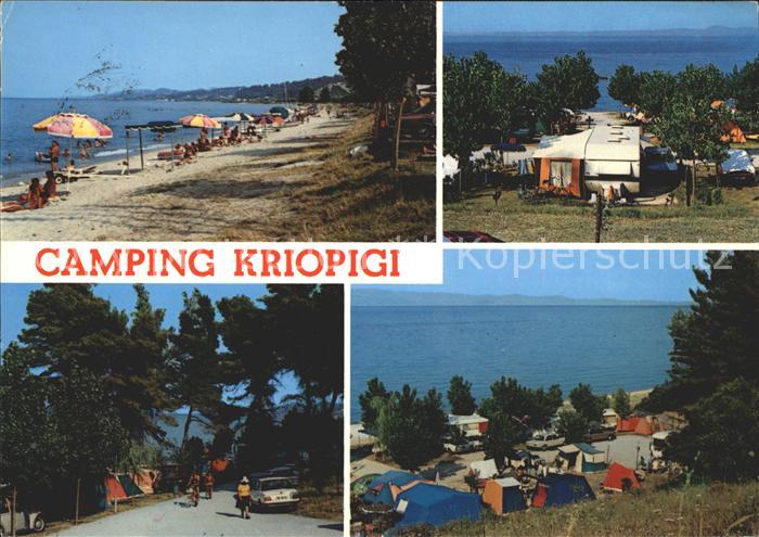 Chalkidiki Halkidiki Camping Kriopigi