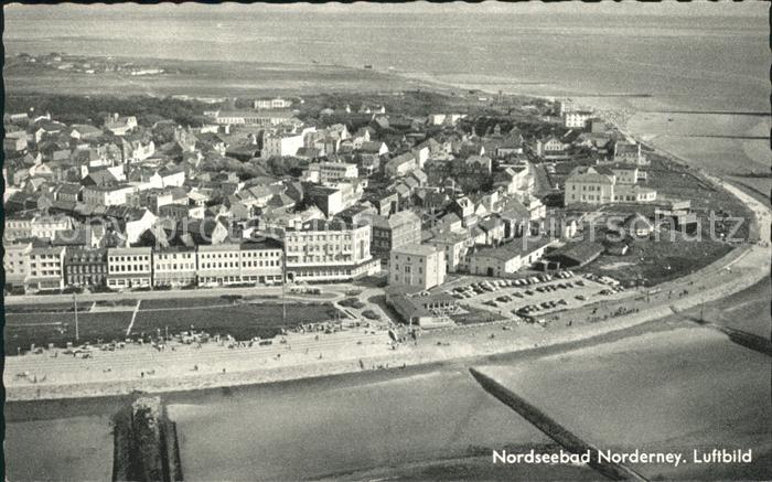 Norderney Nordseebad Fliegeraufnahme