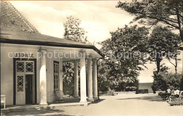 Kuehlungsborn Ostseebad Lesehalle
