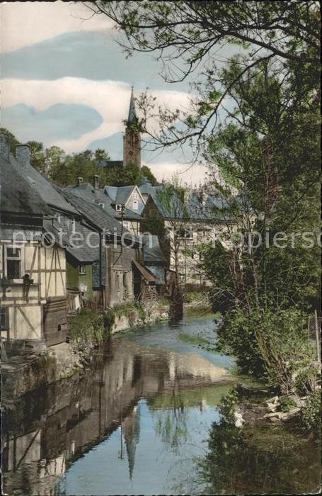 Berleburg Bad Partie an der Odeborn