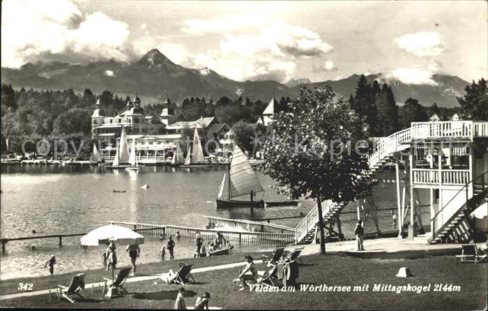 Velden Woerthersee mit Mittagskogel