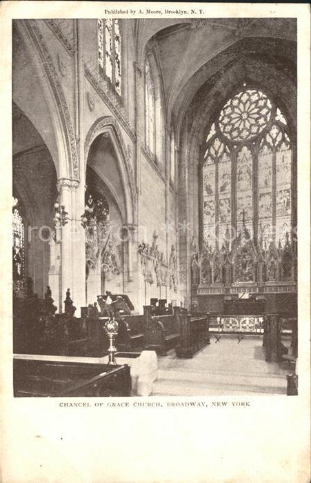 New York City Grace Church intern Broadway