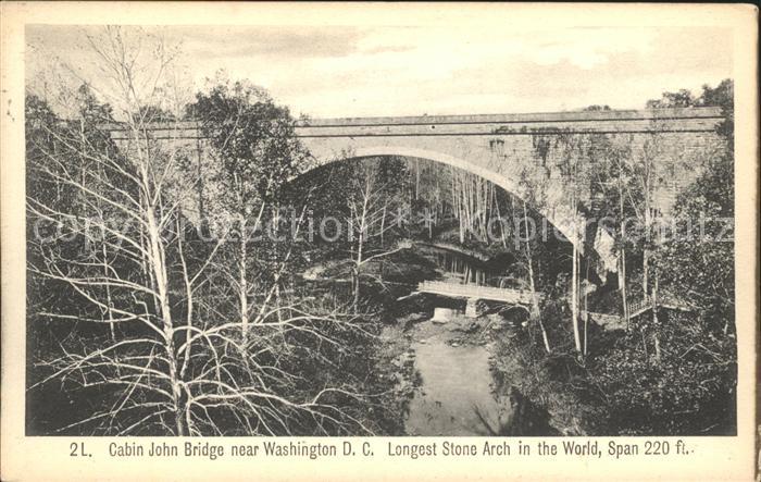 Washington DC Cabin John Bridge