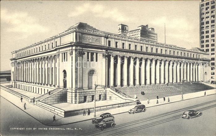 New York City Main Post Office Eight Avenue