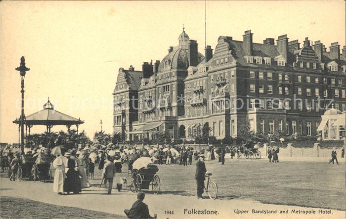 Folkestone Upper Bandstrand and Metropole Hotel