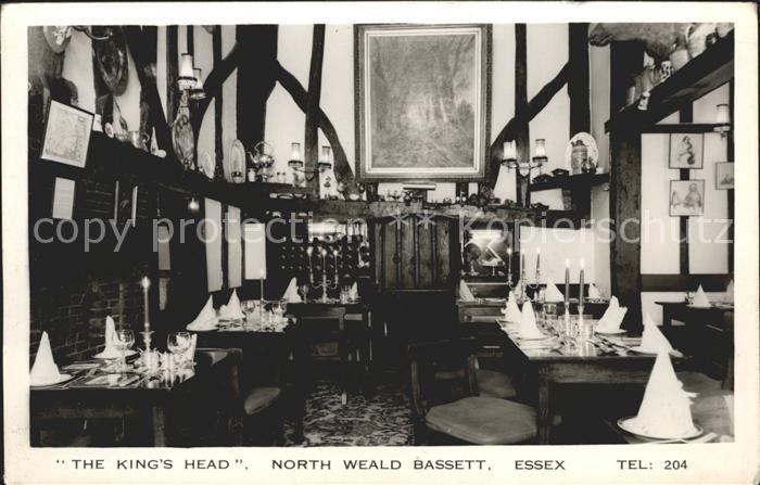 Essex UK The Kings Head North Weald Bassett Restaurant