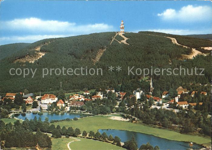 Hahnenklee-Bockswiese Harz Fliegeraufnahme