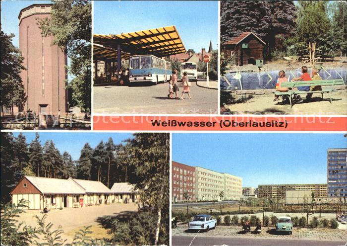 Weisswasser Oberlausitz Wasserturm Tierpark Pionierlager