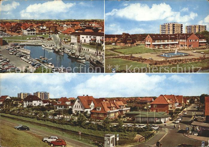 Buesum Nordseebad Blick vom Leuchtturm Neues Kurviertel