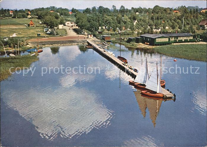 Lembruch Restaurant Cafe Seeblick Fliegeraufnahme