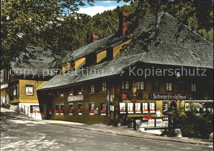 Todtmoos Schwarzwald BW Hotel Altes Schwarzwaldhaus