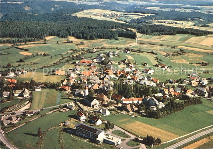 Hoechenschwand Schwarzwald BW Fliegeraufnahme