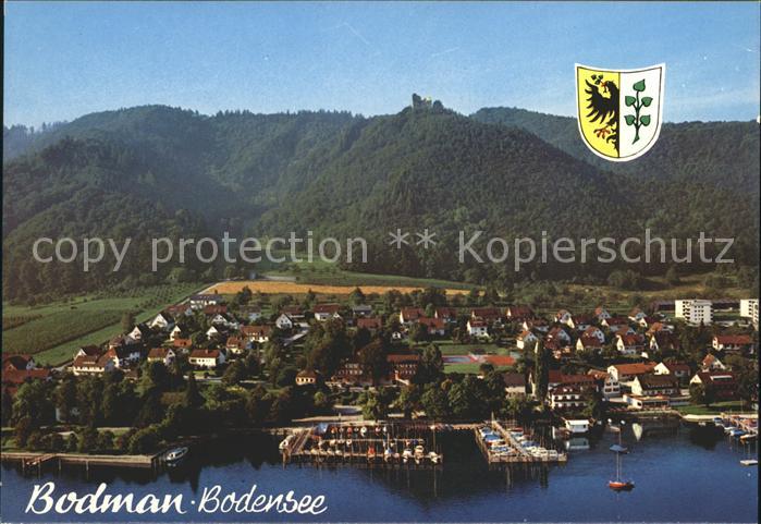 Bodman-Ludwigshafen Fliegeraufnahme Hafen Bodensee