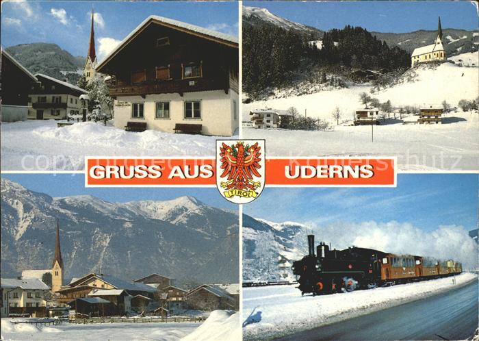 Uderns Dampflok Kirchenpartie Zillertal
