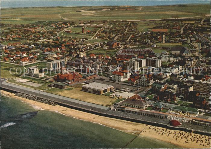 Westerland Sylt Fliegeraufnahme