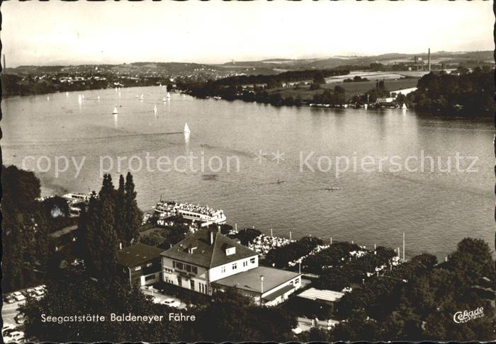 Essen Ruhr Seegaststaette Baldeneyer Faehre
