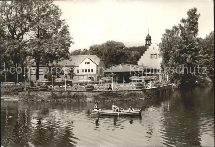 Rodewisch Schlossinsel Ruderboot