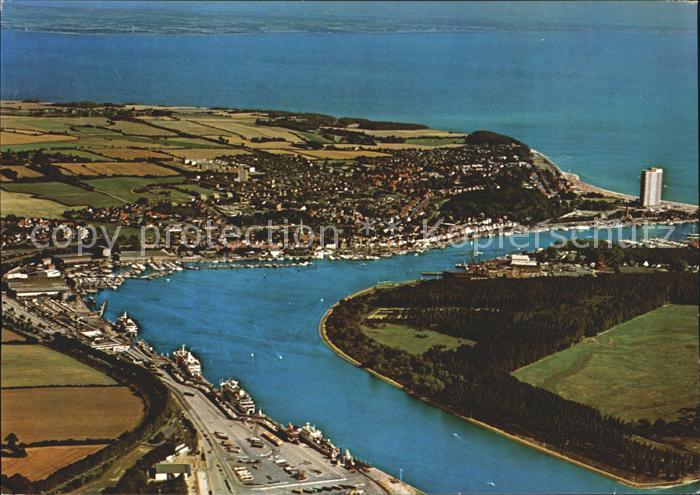 Travemuende Ostseebad Fliegeraufnahme